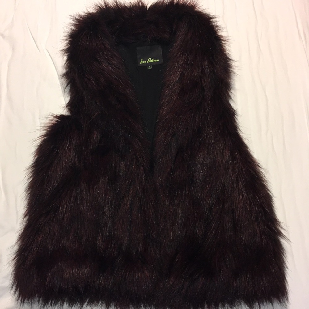 Sam Edelman faux fur vest